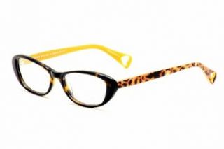 Betsey Johnson Eyeglasses Flirtatious Betsey BJ0125 02 Espresso Optical Frame Clothing