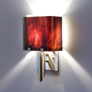 WPT Design Dessy1/6 1 Light Double Pane Wall Sconce