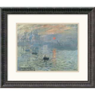 Sunrise, 1873 by Claude Monet Framed Fine Art Print   15.18 x 17.68