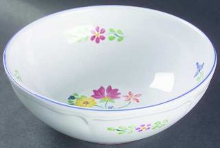 Herend Village Herend Bouquet Soup/Cereal Bowl, Fine China Dinnerware   Floral B