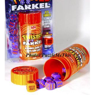 TWISTED Farkel _ Bundle of 2 Identical Games (New 2011 Release) Toys & Games