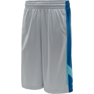 NIKE Mens Fury Basketball Shorts   Size 2xl, Platinum/blue