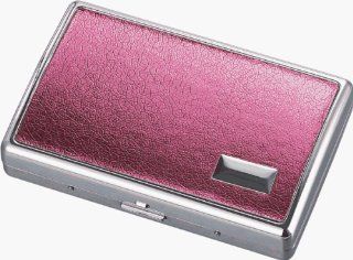 Visol "Malena" Hot Pink Leatherette Double Sided Cigarette Case Sports & Outdoors
