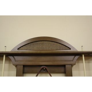 American Heritage Maui Wall Rack in Driftwood Finish