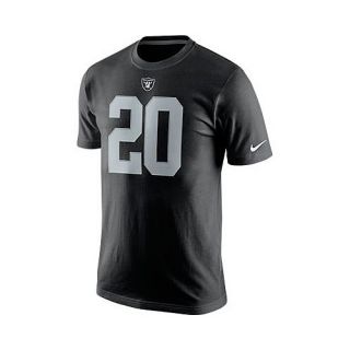 NIKE Mens Oakland Raiders Darren McFadden Player Pride Name And Number T Shirt