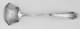 Wallace Somerset (Sterling, 1913, No Monograms) Solid Piece Cream Ladle   Sterli