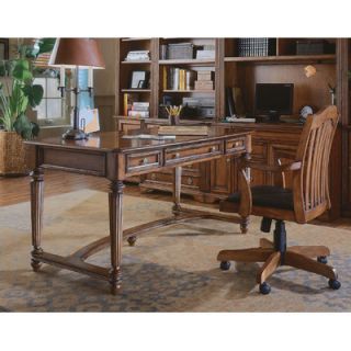 Hooker Furniture Brookhaven 60 W Leg Writing Desk with Tilt Swivel