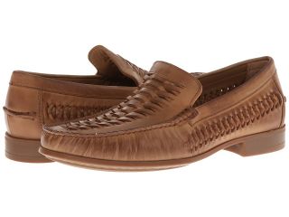 Johnston & Murphy Cresswell Huarache Weave Venetian Mens Slip on Shoes (Taupe)
