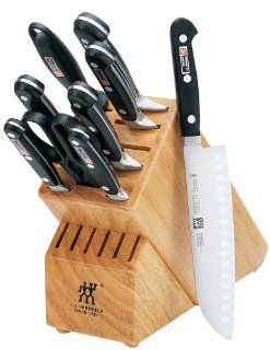 Zwilling J.A. Henckels Twin Pro S Stainless Steel 10 Piece Knife Set with Block Kitchen & Dining