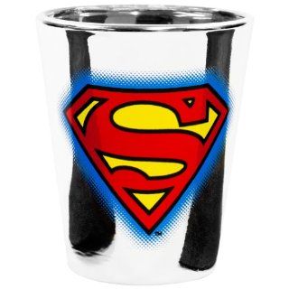 Superman   Logo Metallic Shot Glass Kitchen & Dining