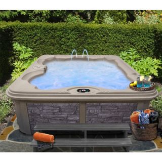 Coleman 6 Person 30 Jet Bench Spa with Easy Plug N Play and LED
