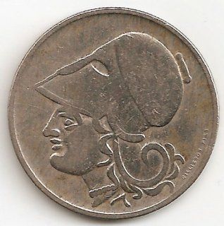 1926 Greece 2 Drachmas Coin Goddess Athena With Helmet Greek Coin Europe Coins 