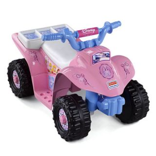 Power Wheels Disney Princess Lil Quad 6V Battery Powered ATV