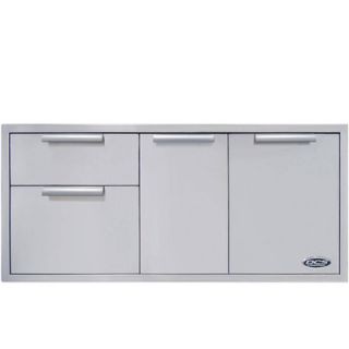 DCS Grills 48 Built In Stainless Steel Storage Drawer