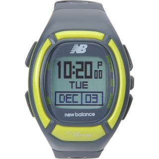 NEW BALANCE NX950 GPS Runner Watch, Grey/lime