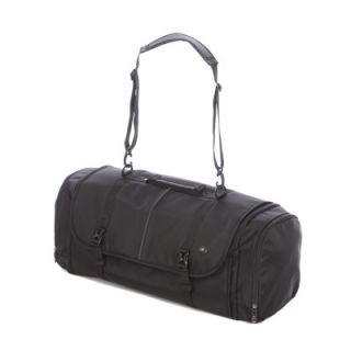 Traveler Koskin Leather 2 in 1 Carry On Garment Duffel Bag in