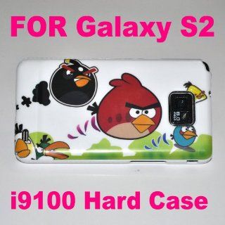 Angry Birds Hard Back Case Cover for Samsung Galaxy S2 I9100 Case   L Cell Phones & Accessories