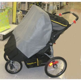 Kiddie Products Schwinn Turismo 2011 Double Jogger Rain and Wind Cover