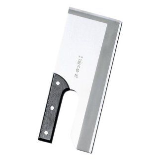Tojiro Molybdenum Vanadium Steel Soba Cutter 300mm (Black Plywood Handle) F 744 Asian Knives Kitchen & Dining