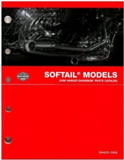 Official 2006 Harley Davidson Softail Parts Manual Automotive