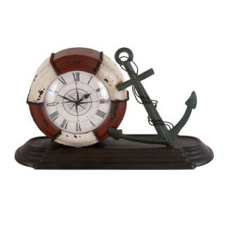 Maples Clock Silhouette Dolphin Table Clock