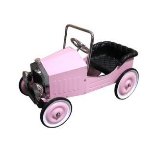 Dexton Voiture Classic Pedal Car in Pink
