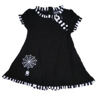 Sourpuss Clothing Itsy Bitsy Wednesday Dress Black 12mth Infant And Toddler Dresses Clothing