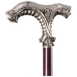 Design Toscano Classic Ornate Walking Stick with Pewter Handle