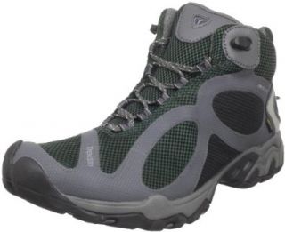 TrekSta Men's T745 Evolution Mid GTX Light Hiking Shoe,Green/Gray,8 M US Shoes