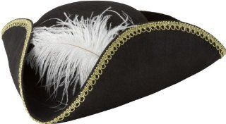 Allures & Illusions Musketeer Cavalier Hat with Feather Toys & Games