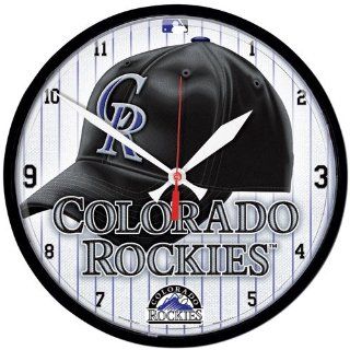 BSS   Colorado Rockies MLB Round Wall Clock 
