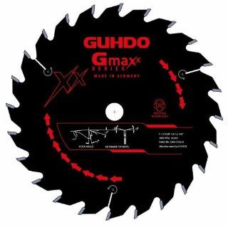 Guhdo Gmaxx Series 2400.725A24 7 1/4 Inch 24 Teeth Carbide Tipped Cross Cut Circular Saw Blade    