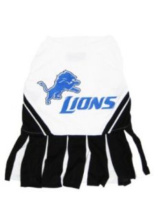 Detroit Lions Cheerleader Dog Costume Clothing