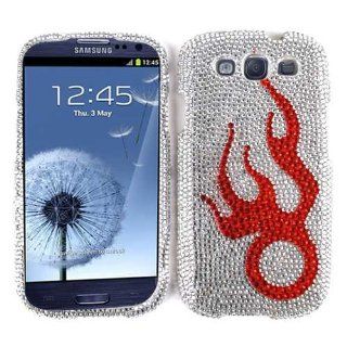 Samsung Galaxy S III I747 Fire Ball Case Cover Faceplate Snap On Hard Skin New Cell Phones & Accessories