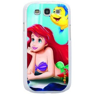 S3TLM 03W The Little Mermaid for Samsung Galaxy S3 S III SGH I747 I9300 Snap on Hard Case Back Cover With ke Logo Cell Phones & Accessories
