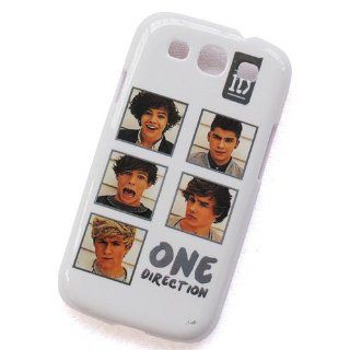 ke One Direction 1D Pattern L V06 Samsung Galaxy S3 S III SGH I747 I9300 Snap on Hard Case Back Cover Cell Phones & Accessories