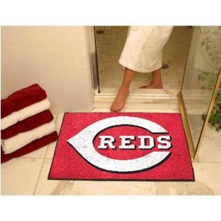 Cincinnati Reds MLB All Star" Floor Mat (34"x45")  Sports Fan Car Floor Mats  Sports & Outdoors