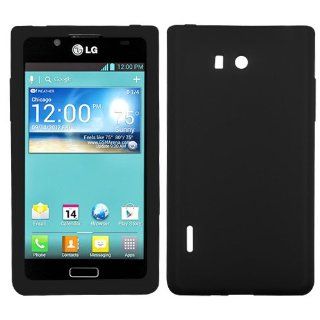 LG 730 US730 Venice, Splendor Soft Skin Case Black Skin Alltel, Boost Mobile, U.S. Cellular Cell Phones & Accessories