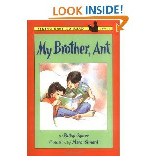 My Brother, Ant (Easy to Read,Viking) (9780670866649) Betsy Byars Books