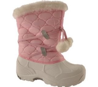 Roc a bouts Girls' Aurora Fleece Lined Boots, Pink, 1 M US Shoes