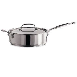 Cuisinart 733 30H Chef's Classic Stainless 5 1/2 Quart Saute Pan with Helper Handle and Cover Kitchen & Dining