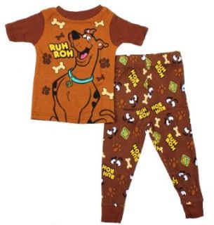 Scooby Doo Toddler Boys Cotton Sleepwear Set (4T) Clothing