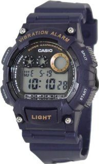 Casio Men's Core W735H 2AV Blue Resin Quartz Watch with Digital Dial Watches
