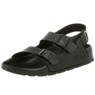 Birki's Aruba Sandal, Pebble Grain Black, 37 N EU (US Women's 6 N / US Men's 4 N) Shoes