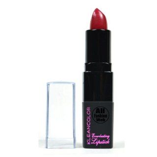 1 KLEANCOLOR EVERLASTING LIPSTICK 738 CRANBERRY MIX + FREE EARRING GIFT  Beauty