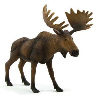 Mojo Fun 387023 European Elk / Moose   Realistic International Wildlife Toy Replica Toys & Games