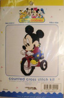 Disney Babies Mickey Mouse Counted Cross Stitch Kit Trike Ride #32012