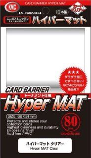 Hyper Matte Sleeves (80 Pack), Clear Toys & Games