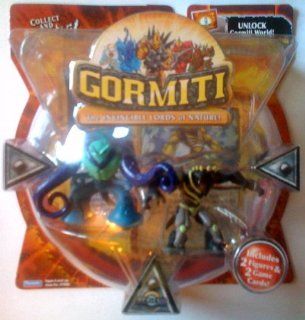 Gormiti Series 1 Ancient Jellyfish and Blind Fury 2 Pack Figures Toys & Games