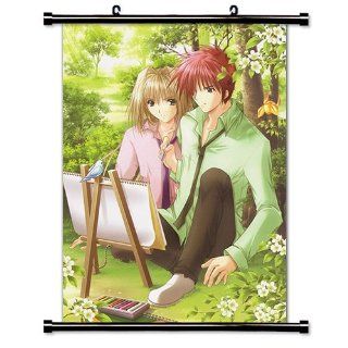 Angels Feather Anime Fabric Wall Scroll Poster (32 x 45) Inches   Prints